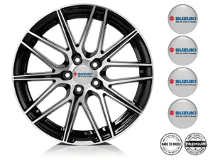 Suzuki Aufkleber auf Felgen Hochwertige Dome-Labels